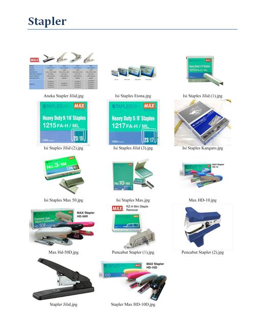 Stapler » CV. Surya Mas Sakti